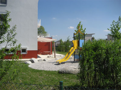 Bild Kindergarten Eichenau, Referenz Projekt für Kurt Holley, Dipl. Ing. Architekt, Landschaftsarchitekt und Stadtplaner, BA